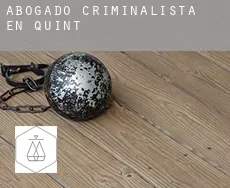 Abogado criminalista en  Quint