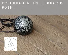 Procurador en  Leonards Point