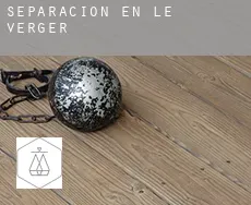 Separación en  Le Verger
