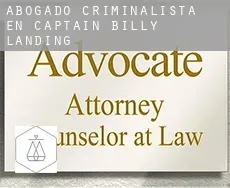 Abogado criminalista en  Captain Billy Landing