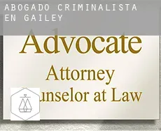 Abogado criminalista en Gailey