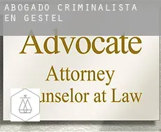 Abogado criminalista en Gestel