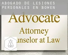 Abogado de lesiones personales en  Bowen