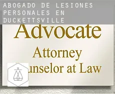 Abogado de lesiones personales en  Duckettsville
