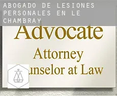 Abogado de lesiones personales en  Le Chambray
