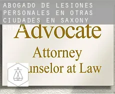 Abogado de lesiones personales en Otras ciudades en Saxony-Anhalt