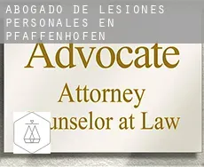 Abogado de lesiones personales en Pfaffenhofen