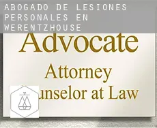 Abogado de lesiones personales en Werentzhouse
