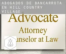 Abogados de bancarrota en  Hill Country Village