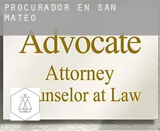 Procurador en  San Mateo