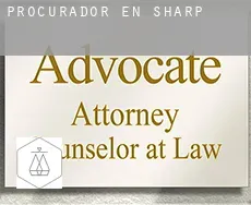 Procurador en  Sharp