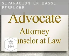 Separación en  Basse Perruche