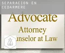 Separación en  Cedarmere