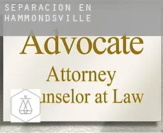 Separación en Hammondsville