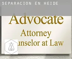 Separación en  Heide