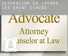 Separación en  Lavans-lès-Saint-Claude