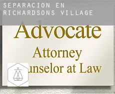 Separación en  Richardsons Village