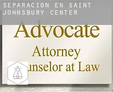 Separación en Saint Johnsbury Center