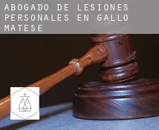 Abogado de lesiones personales en  Gallo Matese