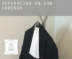 Separación en  San Lorenzo