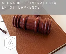 Abogado criminalista en  St. Lawrence
