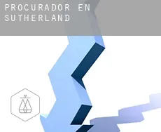 Procurador en  Sutherland