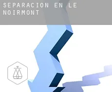 Separación en  Le Noirmont