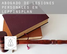 Abogado de lesiones personales en  Leppinsplan