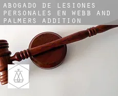 Abogado de lesiones personales en Webb and Palmers Addition