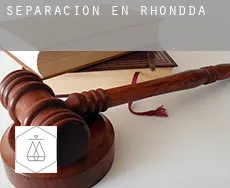 Separación en  Rhondda