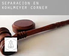 Separación en  Kohlmeyer Corner