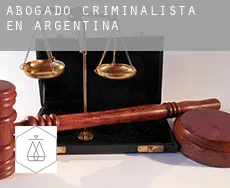 Abogado criminalista en  Argentina