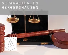 Separación en  Hergershausen
