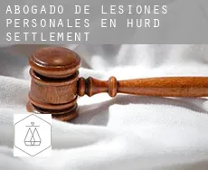 Abogado de lesiones personales en  Hurd Settlement
