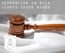 Separación en  Buck Leary’s Cross Roads