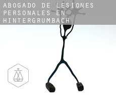 Abogado de lesiones personales en  Hintergrumbach