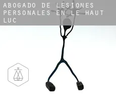 Abogado de lesiones personales en  Le Haut Luc