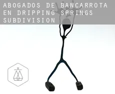 Abogados de bancarrota en Dripping Springs Subdivision