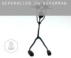 Separación en  Ackerman