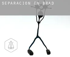 Separación en  Brad