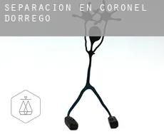 Separación en  Coronel Dorrego