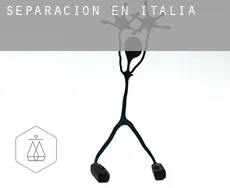 Separación en  Italia