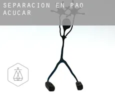 Separación en  Pão de Açúcar