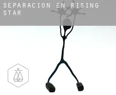 Separación en  Rising Star