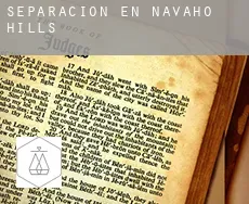 Separación en  Navaho Hills