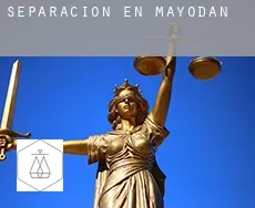 Separación en  Mayodan