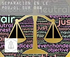 Separación en  Le Poujol-sur-Orb