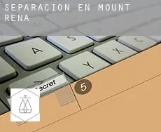 Separación en  Mount Rena