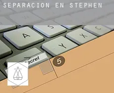Separación en  Stephen