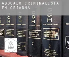 Abogado criminalista en  Orianna